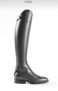 Deniro Equestrian Boots Traditional Lace/Zip Protector+Spur Studs Standard Height Selections: Select Calf&Foot Size Below