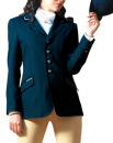 Ladies Show Jacket with Piping Grey or Navy
