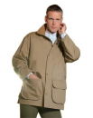 Men's Riding Coat -Quilted Lining