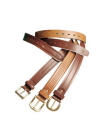 Equestrian Brown Leather Belts