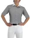 Men's Short Sleeved Show Shirt Franch (All White)